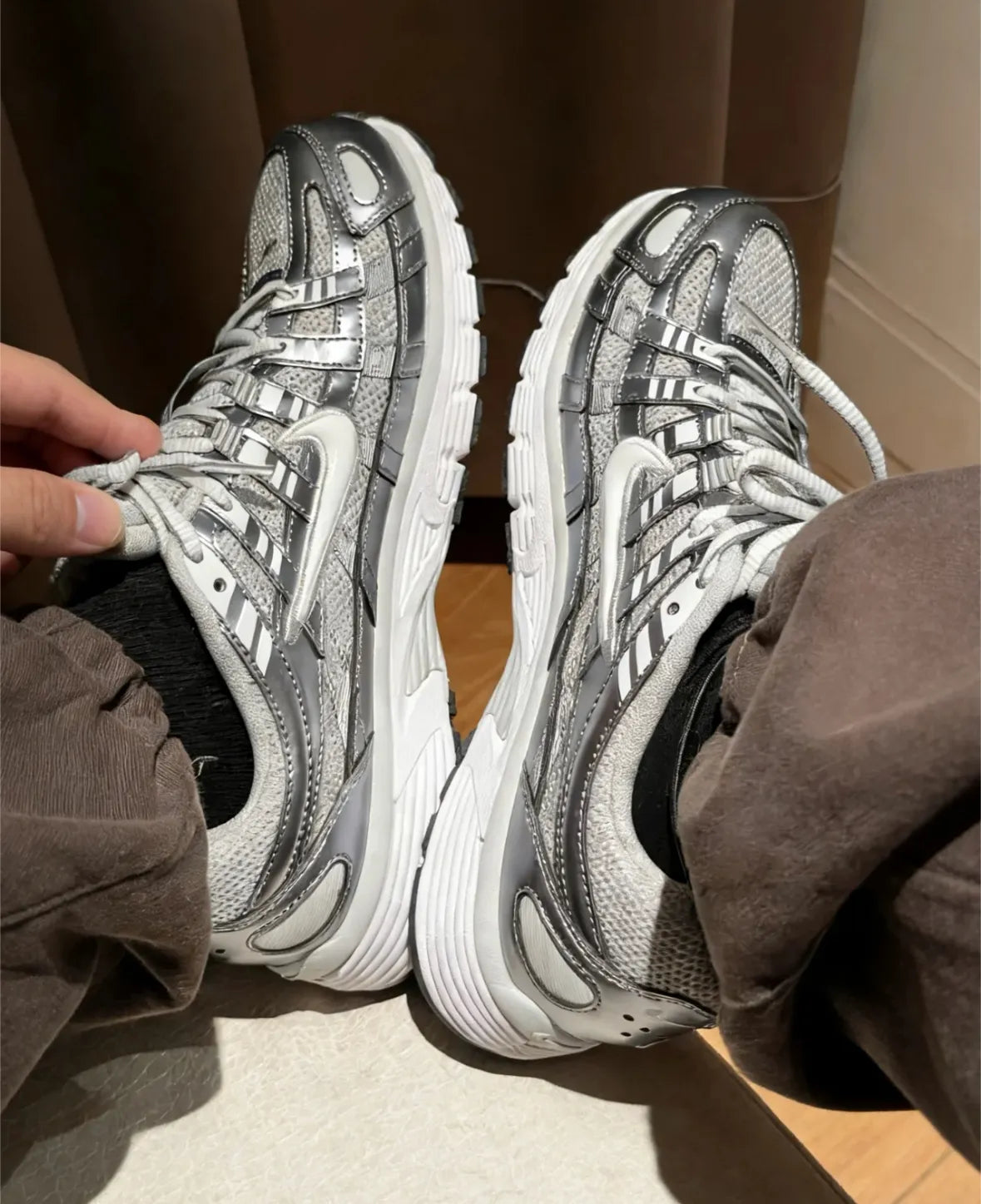 Nike P-6000 Grey Fog Metallic Cool Grey2 (IO3496-001) | Snrkickz 3