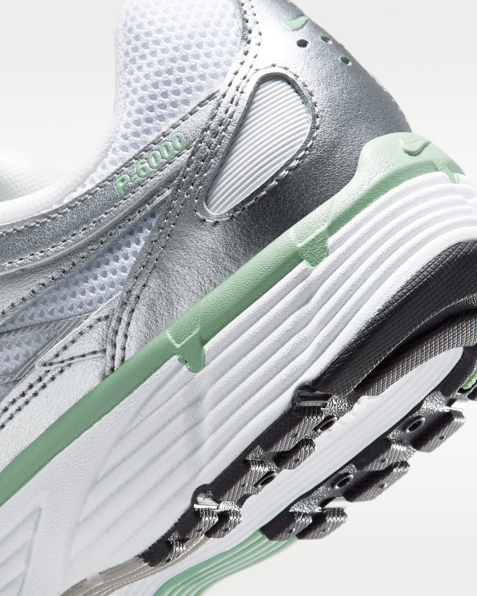 Nike P-6000 Metallic Silver White Steam (BV1021-017) | Snrkickz 2