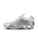 Nike Shox R4 White Bright Crimson Metallic Silver