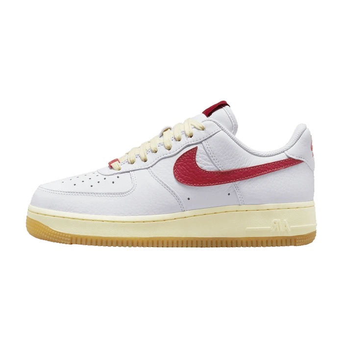 Nike Wmns Air Force 1 '07 'Summit White University Red' (FN3493-100 ) | Snrkickz
