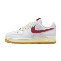 Nike Wmns Air Force 1 '07 'Summit White University Red' (FN3493-100 ) | Snrkickz