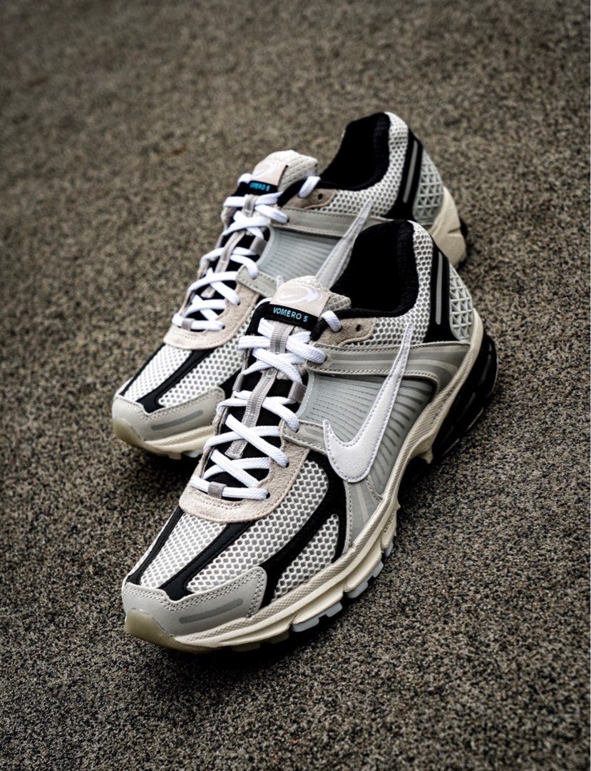 Nike Zoom Vomero 5 Supersonic Light Bone Black (FN7649-110) | Snrkickz