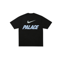 Palace x Nike Font Swoosh T-Shirt Black | Snrkickz