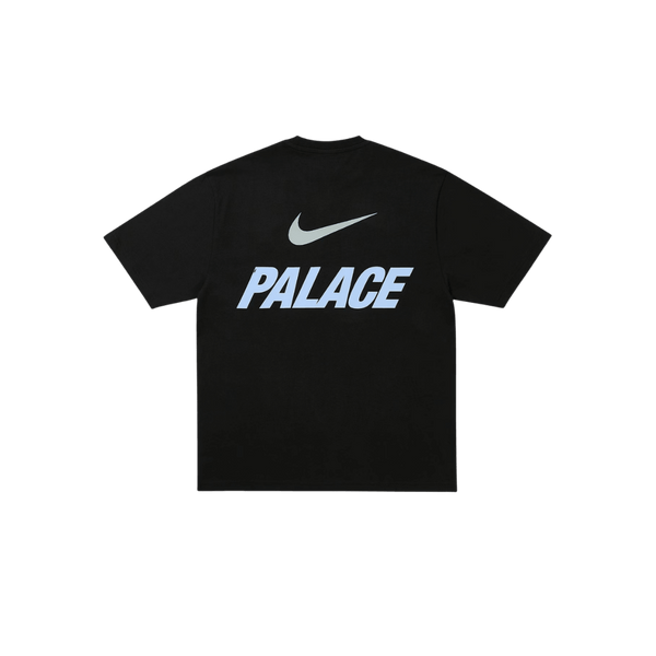 Palace x Nike Font Swoosh T-Shirt Black
