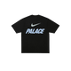 Palace x Nike Font Swoosh T-Shirt Black