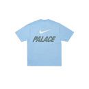Palace x Nike Font Swoosh T-Shirt Sky Blue | Snrkickz 
