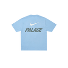 Palace x Nike Font Swoosh T-Shirt Sky Blue