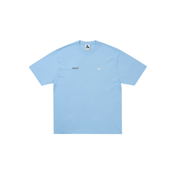 Palace x Nike Font Swoosh T-Shirt Sky Blue