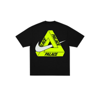 Palace x Nike Tri Swoosh T-Shirt Black/Yellow P29TS276 | Snrkickz