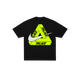 Palace x Nike Tri Swoosh T-Shirt Black/Yellow