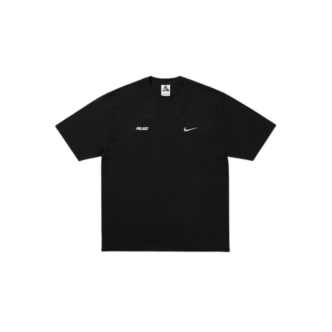 Palace x Nike Font Swoosh T-Shirt Black