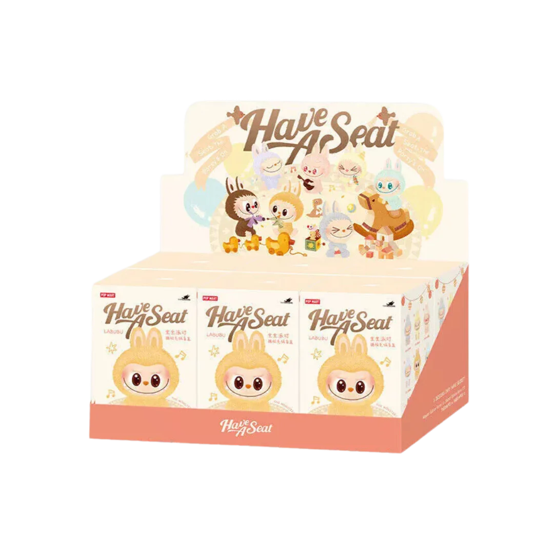 Pop Mart Labubu The Monsters Have a Seat Vinyl Plush Blind Box