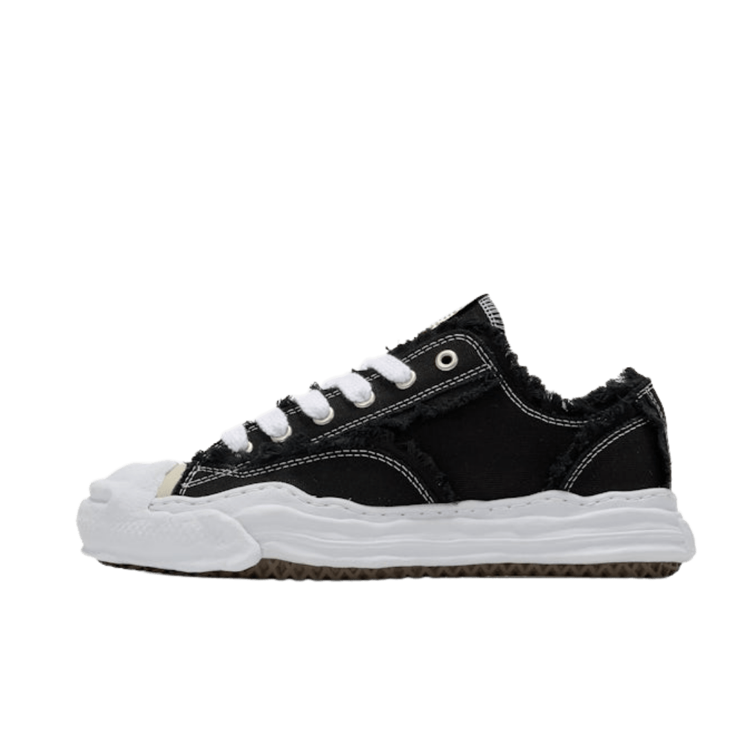 Maison Mihara Yasuhiro Hank OG Sole Canvas Low Frayed Black