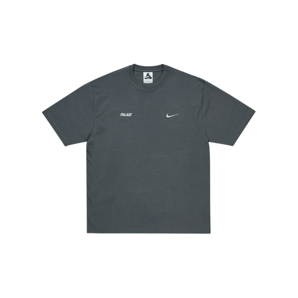 Palace x Nike Font Swoosh T-Shirt Charcoal