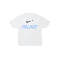 Palace x Nike Font Swoosh T-Shirt White | Snrkickz