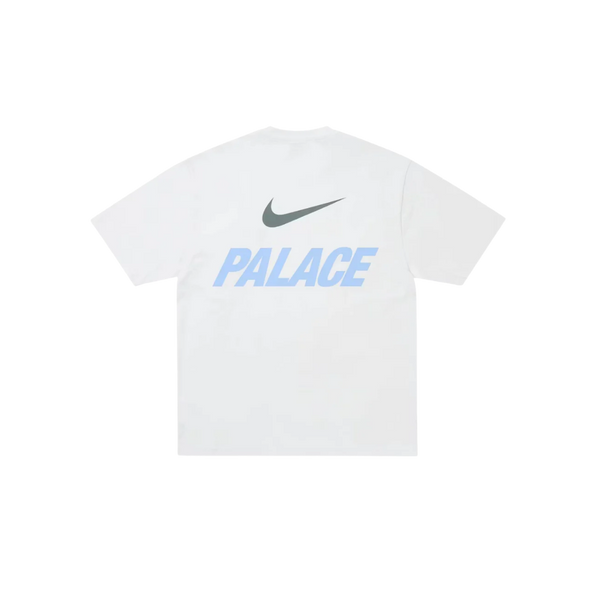 Palace x Nike Font Swoosh T-Shirt White