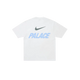 Palace x Nike Font Swoosh T-Shirt White