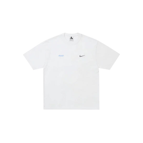 Palace x Nike Font Swoosh T-Shirt White