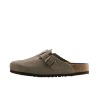 Birkenstock Boston Soft Footbed Suede Taupe