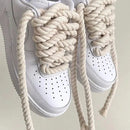 Chunky Rope Laces Beige