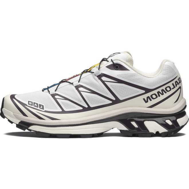 Salomon XT-6 White Vanilla Ice Plum
