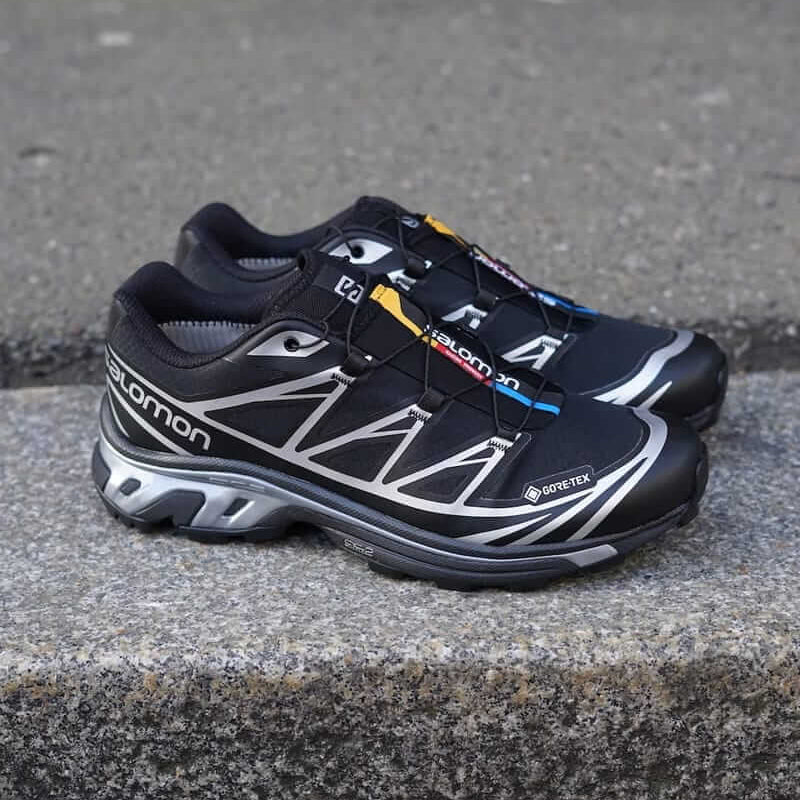 Salomon XT-6 Gore-Tex Black Silver (L47450600) | Snrkickz  2