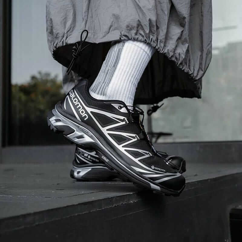 Salomon XT-6 Gore-Tex Schwarz Silber