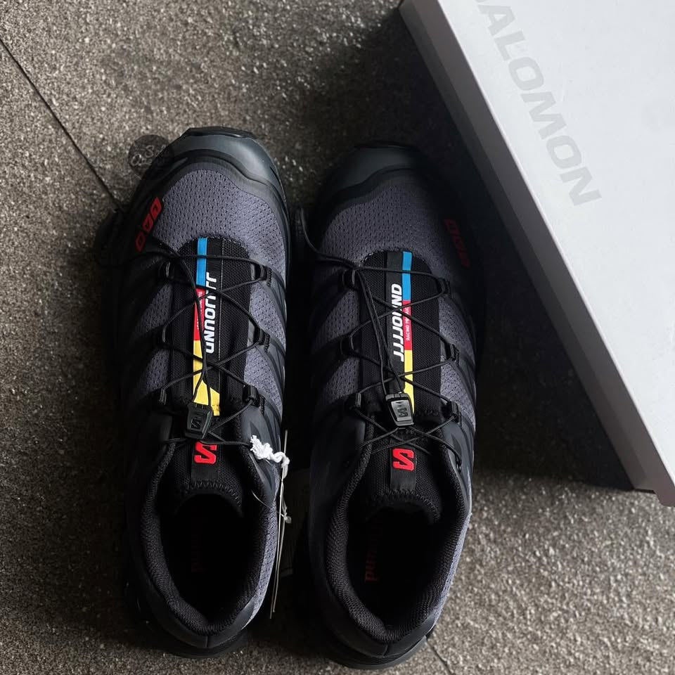 Salomon XT-6 JJJJound Black Fiery Red