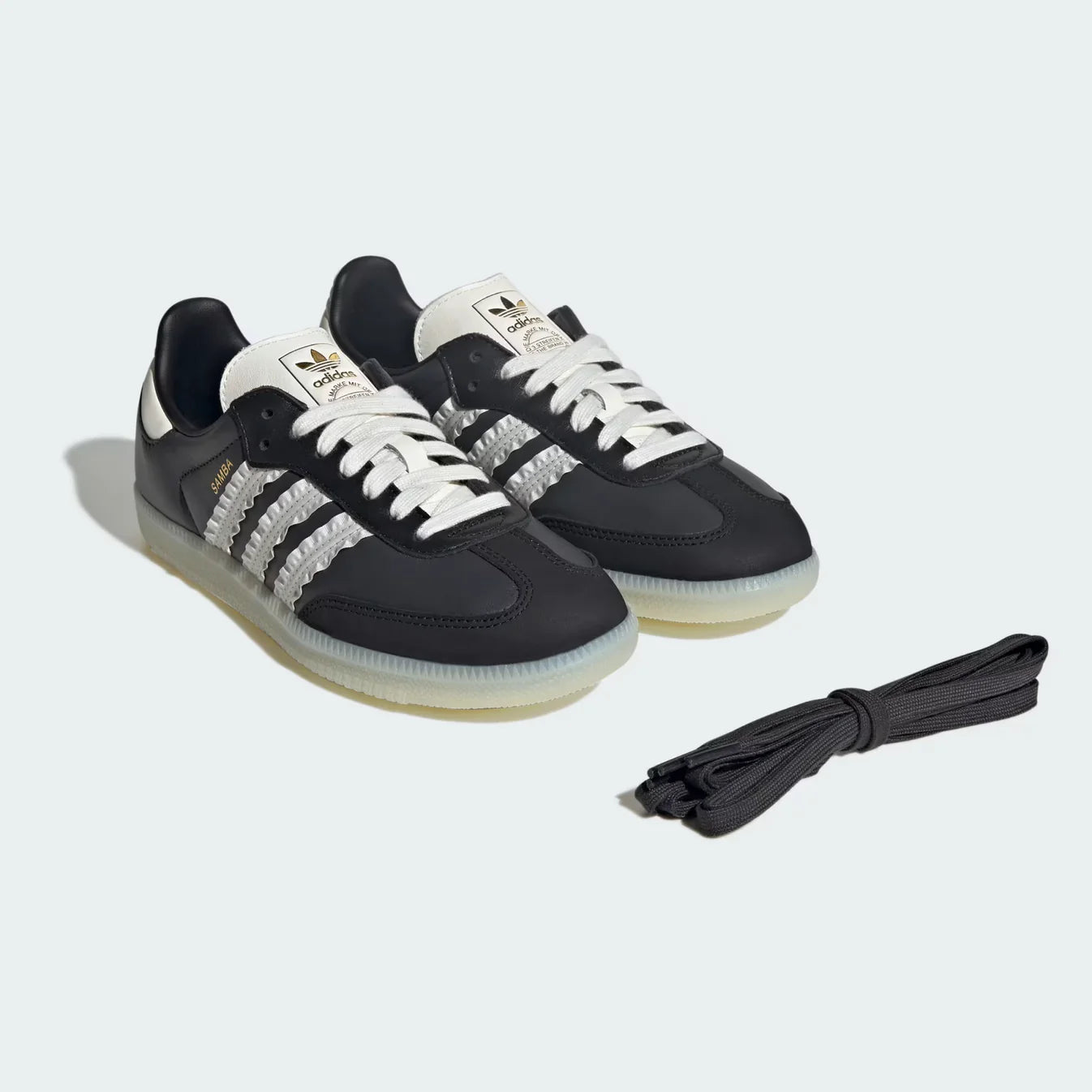 Adidas Samba Ruffle Stripes Pack Black Off White (Women's)