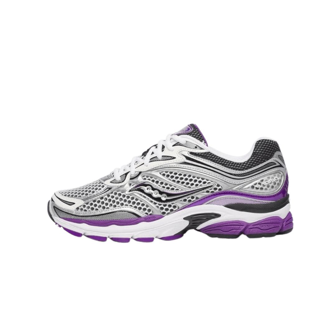 Saucony ProGrid Omni 9 White Black Silver Purple