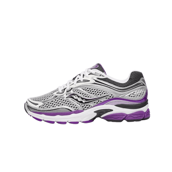Saucony ProGrid Omni 9 White Black Silver Purple