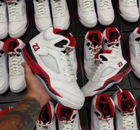 Air Jordan 5 Retro Fire Red Black Tongue (2025)