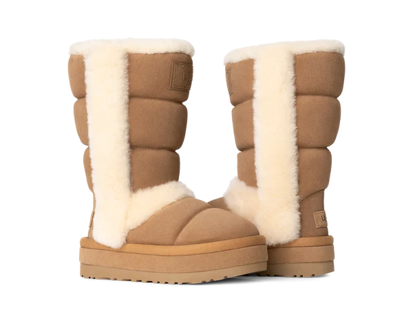 UGG Classic Chillapeak Boot Tall Chestnut (Women's)l (1145990-CHE) | Snrkickz