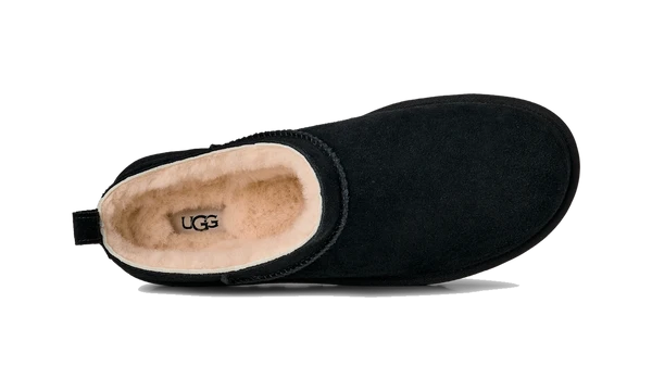 UGG Classic Micro Slipper Black (1180190-BLK) | Snrkickz