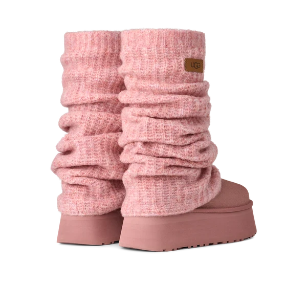 UGG Classic Mini Dipper Legwarmer Boot Pink Dawn (Women's) (1178990-PDW) | Snrkickz