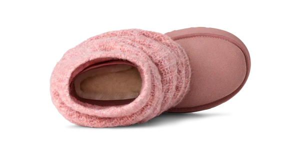 UGG Classic Mini Dipper Legwarmer Boot Pink Dawn (Women's) (1178990-PDW) | Snrkickz