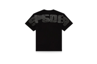 Sp5der Rhinestone Silk Tee Black Back | Snrkickz