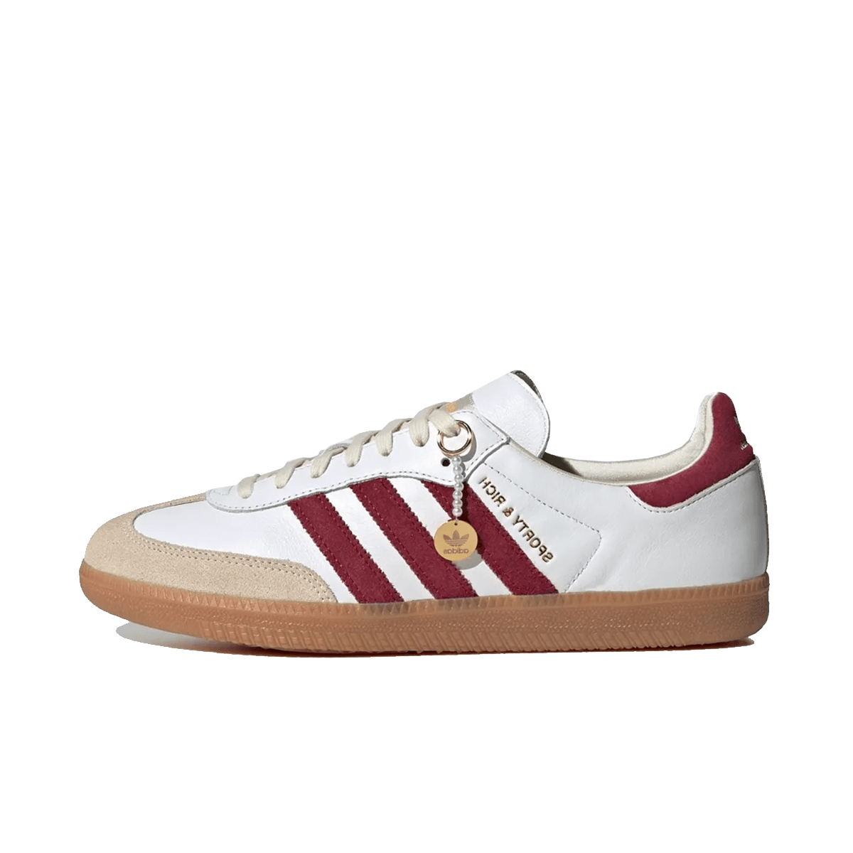 Adidas Samba OG Sporty &amp; Rich White Core Burgundy