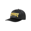 Stussy Mid Depth Burly Threads Snapback Black