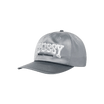 Stussy Mid Depth Burly Threads Snapback Grey