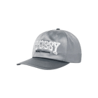 Stussy Mid Depth Burly Threads Snapback Grey