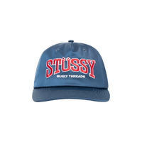 Stussy Mid Depth Burly Threads Snapback Navy | Snrkickz  2