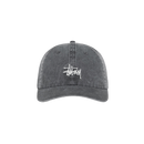 Stussy Washed Basic Cap Cap Washed Charcoal | Snrkickz 