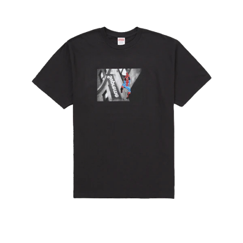 Supreme x Spider-Man Tee Black