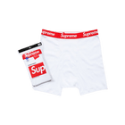Supreme Hanes Boxer Briefs (4 Pack) White