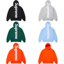 Supreme Satin Applique Hooded Sweatshirt (FW24) Dark Green | Snrkickz