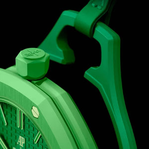 Swatch x Audemars Piguet Bioceramic Royal Pop Green Eight | Snrkickz 6