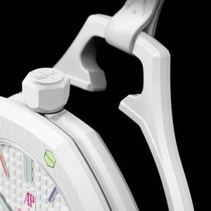 Swatch x Audemars Piguet Bioceramic Royal Pop Huit Blanc | Snrkickz  5