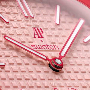 Swatch x Audemars Piguet Bioceramic Royal Pop Otto Rosso | Snrkickz 6