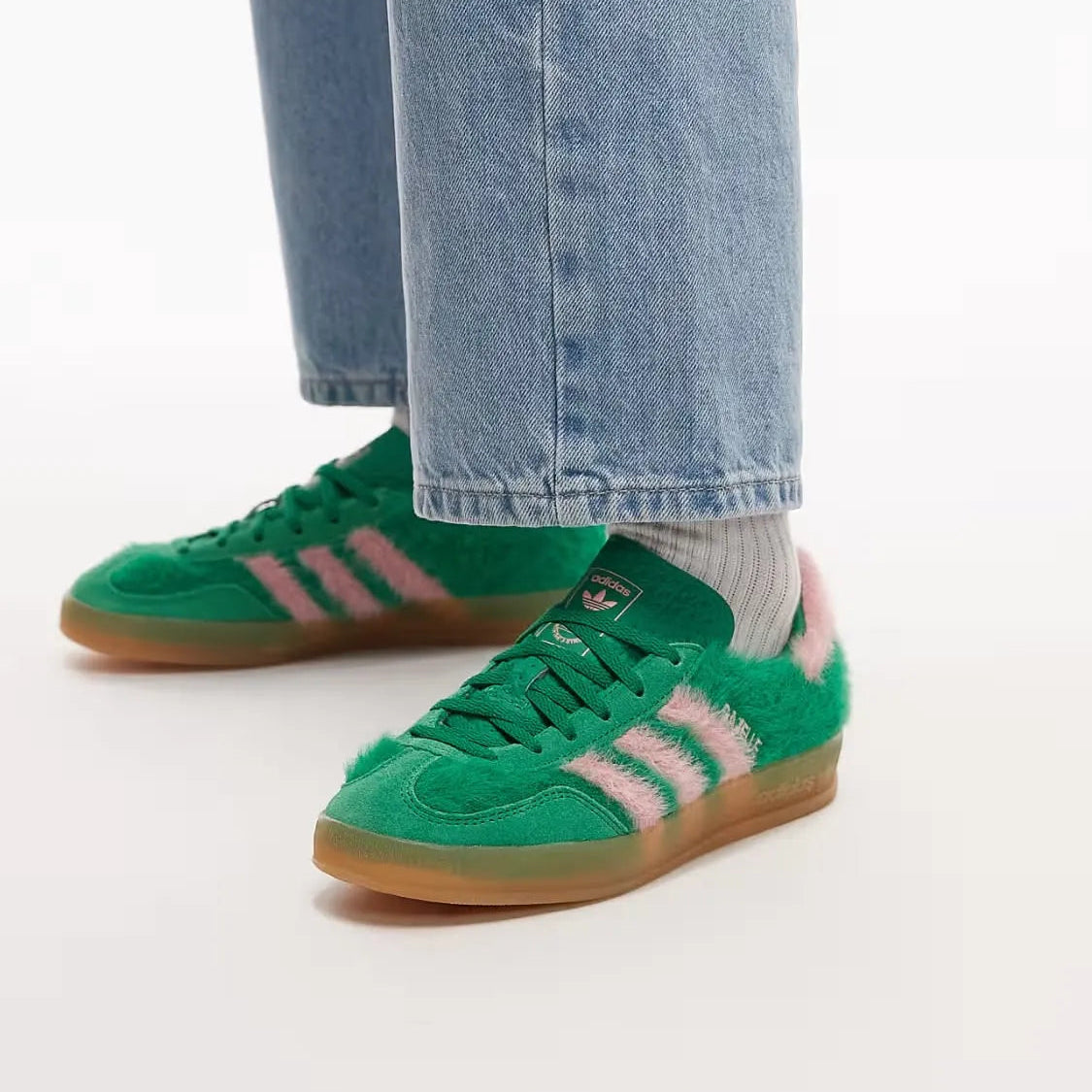 adidas Gazelle Indoor Green Gum (IE6605) | Snrkickz